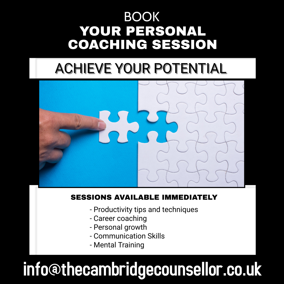 Life coaching in Cambridge